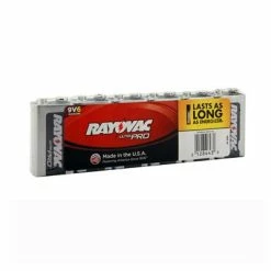 Buy 😉 RAYOVAC ULTRA-PRO Alkaline 9-Volt Snap-Contact Battery (6-Pack) ✔️