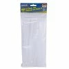 Flash Sale 👏 Matrix 8 In. Clear Cable Ties (100-Pack) 😉 -Chapin Shop 11139 1