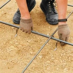 Brand new 👏 DuraDrive 6 In. White Dipped Ends Continuous High Rebar Chair (100 Ft. Per Bundle) ⭐ -Chapin Shop 11335 3