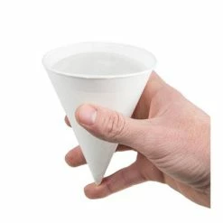 Best reviews of 😉 4 Oz. White Rolled Brim Paper Cone Cup (5,000-Pack) 🎉 -Chapin Shop 11705 4