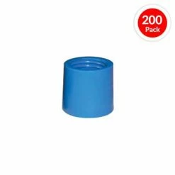 Buy 🛒 DuraDrive FormaCONE 1 In. X 1 In. Blue Threaded Plastic Coil Set Back Cone (200-Pack) 🎉