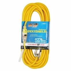 Flash Sale 👏 DuraDrive 25 Ft. 12/3 SJTW Lighted Single Tap Power Extension Cord 🥰