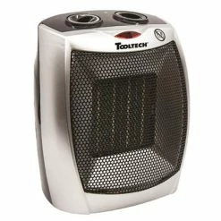 Deals ๐ TOOLTECH 100065 750-1,500 Watt Ceramic Electric Heater With Overheat Protection ๐ฅ