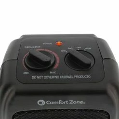 Deals 😍 TOOLTECH 100065 750-1,500 Watt Ceramic Electric Heater With Overheat Protection 🔥 -Chapin Shop 13289 6