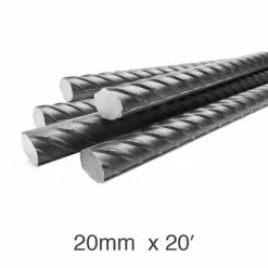 Cheapest 😉 20mm X 20 Ft. Black Steel Rebar 🧨