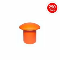 Top 10 👍 Con-Plas 10ECM1030 10-30mm High-Visibility Orange Mushroom Style Rebar End Cap (250-Pack) 🧨