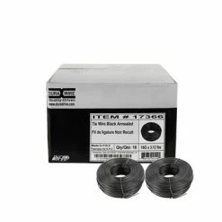 Best deal 🔔 DuraDrive 3-1/8 Lb. 16-Gauge Black Anneal Tie Wire (16 Spools Per Box) 🧨