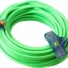 Deals 😍 CENTURY EXTENSION CORD 12/3 SJTW TRIPLE TAP 100' GREEN 😀