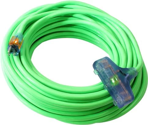 Deals 😍 CENTURY EXTENSION CORD 12/3 SJTW TRIPLE TAP 100' GREEN 😀 3 Deals 😍 CENTURY EXTENSION CORD 12/3 SJTW TRIPLE TAP 100' GREEN 😀