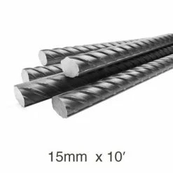 Cheap 🧨 15mm X 10 Ft. Black Steel Rebar 🛒