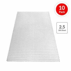 Promo 👍 DuraDrive 27 In. X 8 Ft. 2.5 Lb. Galvanized Dimple Metal Lath (10 Sheets Per Bundle) 🔥