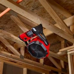 Discount 💯 Milwaukee 0886-20 M18 18-Volt Lithium-Ion Cordless Jobsite Fan (Tool Only) ❤️ -Chapin Shop 23047 6