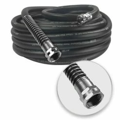 Brand new 🤩 DuraDrive GG5850F 5/8 In. X 50 Ft. Black Nitrile Garden Hose 😀 -Chapin Shop 23533 3