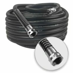 New 🛒 DuraDrive GG58100F 5/8 In. X 100 Ft. Black Nitrile Garden Hose 😉 -Chapin Shop 23535 3