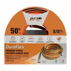 Top 10 😀 DuraDrive YPG5850F 5/8 In. X 50 Ft. Hybrid Polymer Garden Hose 🎉 -Chapin Shop 23536 5