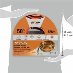 Top 10 😀 DuraDrive YPG5850F 5/8 In. X 50 Ft. Hybrid Polymer Garden Hose 🎉 -Chapin Shop 23536 6