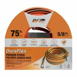 Deals ❤️ DuraDrive YPG5875F 5/8 In. X 75 Ft. Hybrid Polymer Garden Hose 🔔 -Chapin Shop 23537 5
