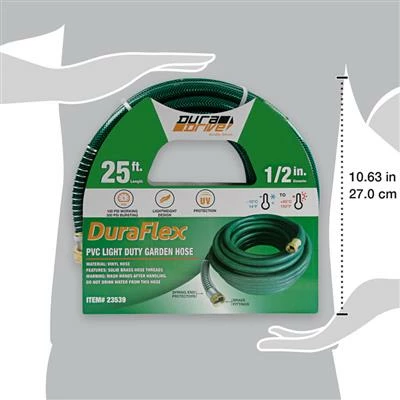 Best deal 😍 DuraDrive VG1225F 1/2 In. X 25 Ft. PVC Light-Duty Garden Hose 🎁 8 Best deal 😍 DuraDrive VG1225F 1/2 In. X 25 Ft. PVC Light-Duty Garden Hose 🎁 - Image 6