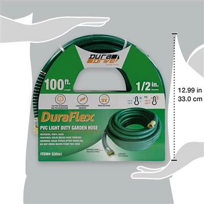 Buy 🥰 DuraDrive VG12100F 1/2 In. X 100 Ft. PVC Light-Duty Garden Hose 💯 8 Buy 🥰 DuraDrive VG12100F 1/2 In. X 100 Ft. PVC Light-Duty Garden Hose 💯 - Image 6