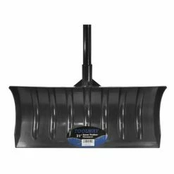 Hot Sale ✨ Toolway 194509 21 In. D-Handle Snow Shovel Pusher With Poly 🧥 Coated Steel Shaft 🔥 -Chapin Shop 23606 2