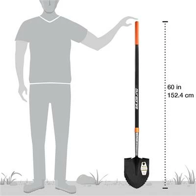 Budget ๐ DuraDrive 60 In. Fibreglass Round Point Carving Shovel ๐งจ 6 Budget ๐ DuraDrive 60 In. Fibreglass Round Point Carving Shovel ๐งจ - Image 4