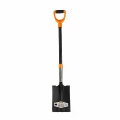 Outlet 🔥 DuraDrive 43 In. Fibreglass D-Handle Carving Garden Spade Shovel 🔔