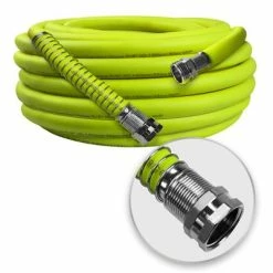 Top 10 🤩 DuraDrive LG5850F 5/8 In. X 50 Ft. Lime Hybrid Polyurethane Garden Hose 🌟 -Chapin Shop 27248 3