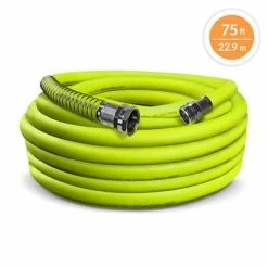 Best Pirce ❤️ DuraDrive LG5875F 5/8 In. X 75 Ft. Lime Hybrid Polyurethane Garden Hose 🛒