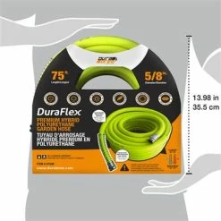 Best Pirce ❤️ DuraDrive LG5875F 5/8 In. X 75 Ft. Lime Hybrid Polyurethane Garden Hose 🛒 -Chapin Shop 27249 6