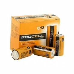 Best deal 😉 DURACELL PC1400 Alkaline 1.5-Volt PROCELL C-Cell Battery (12-Pack) 🌟