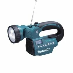 Promo 👏 Makita DMR050 18-Volt/14.4-Volt Lithium-Ion Cordless 2-in-1 LED Flashlight Radio (Tool Only) 😉
