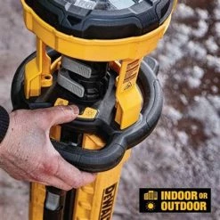Buy 😉 DEWALT DCL079B 20-Volt MAX Lithium-Ion 3000 Lumens LED Cordless Tripod Light (Tool Only) ⌛ -Chapin Shop 27501 5