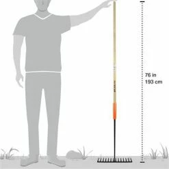 Flash Sale ๐ DuraDrive 76 In. 14-Tine Wood Handle Steel Head Asphalt Rake ๐ฅ 9 Flash Sale ๐ DuraDrive 76 In. 14-Tine Wood Handle Steel Head Asphalt Rake ๐ฅ -Chapin Shop 27894 4