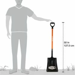 Wholesale ⭐ DuraDrive 51 In. Fibreglass D-Handle Square Mouth Shovel 💯 9 Wholesale ⭐ DuraDrive 51 In. Fibreglass D-Handle Square Mouth Shovel 💯 -Chapin Shop 27902 4