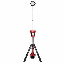 Hot Sale 🥰 Milwaukee 2131-20 M18 18-Volt Lithium-Ion 7.5 In. Cordless Or Corded ROCKET Dual Power Tower Light (Tool Only) 💯