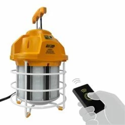 Outlet ⭐ DuraDrive 6,000-Lumen 60-Watt 5,000K IP65 Remotable Temporary LED Work Light 😍 -Chapin Shop 28366 3
