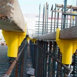 Deals 🧨 2 In. X 4 In. High-Visibility Yellow Carnie Cap Style Rebar End Cap (25-Pack) 😍 -Chapin Shop 28649 3