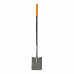 Brand new ⌛ Fiskars 397910 Transfer Square Mouth Spade Shovel 🎁