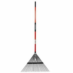 Best deal โค๏ธ DuraDrive 71 In. X 24 In. 24-Tine Fibreglass Long Handle Forged Springback Metal Head Lawn Rake ๐ฅฐ