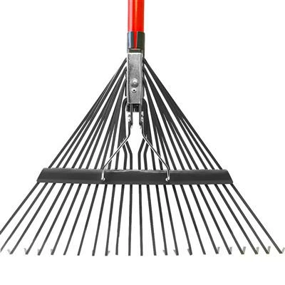 Best deal ❤️ DuraDrive 71 In. X 24 In. 24-Tine Fibreglass Long Handle Forged Springback Metal Head Lawn Rake 🥰 4 Best deal ❤️ DuraDrive 71 In. X 24 In. 24-Tine Fibreglass Long Handle Forged Springback Metal Head Lawn Rake 🥰 - Image 2