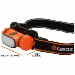 Cheap ✨ GROZ 220 3W COB Rechargeable Head Lamp With Sensor 🔥 -Chapin Shop 30621 3