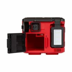 Best Sale 🎁 Milwaukee 2357-20 M18 PACKOUT 18-Volt Lithium-Ion 3,000-Lumen LED Area Work Light (Tool Only) 🌟 -Chapin Shop 30861 5