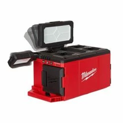 Best Sale 🎁 Milwaukee 2357-20 M18 PACKOUT 18-Volt Lithium-Ion 3,000-Lumen LED Area Work Light (Tool Only) 🌟 -Chapin Shop 30861 6