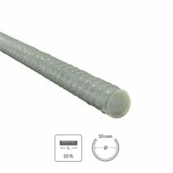 Hot Sale ⭐ MST-BAR 10 Mm X 10 Ft. Fibreglass Rebar ✨