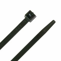 Wholesale ⭐ Techspan E241750L 24" 175 Lbs UV Black Cable Ties 50pcs 🔔